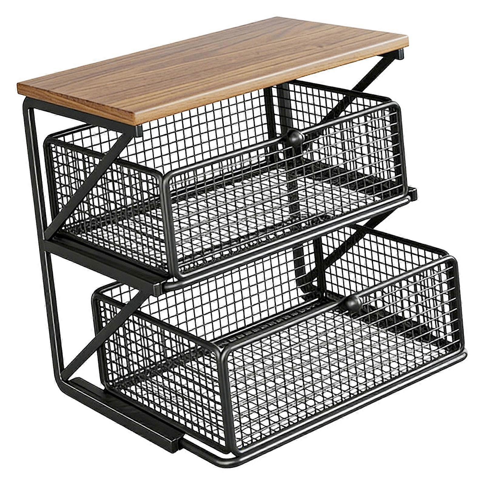 Coffee Organizer Accessories Multifunctional Desktop Organisation Kitchen