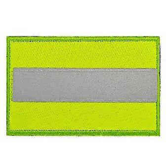 Reflective Double-Sided Fabric Patch Identification Armband Outdoor Bag Clothing Accessories Short
