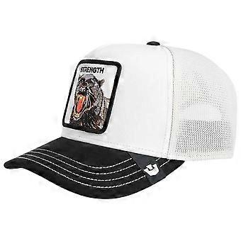 Goorin Bros Suede Panther Trucker Hat - Digital Grey/Void Black