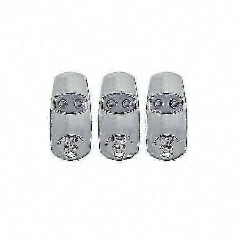3-Pack Fixed Code 433.92 MHz Remote Control TOP432EE