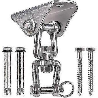 450kg capacity heavy duty swing hangers with sus304 stainless steel 360 rotate,4 screw for concrete