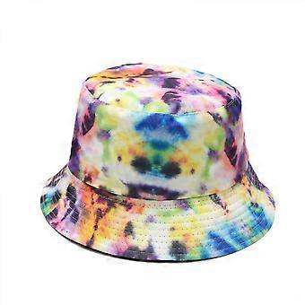 Lindo sombrero de pescador de playa Sombreros de pescador para mujer, reversible de doble cara Unisex (HATC029)