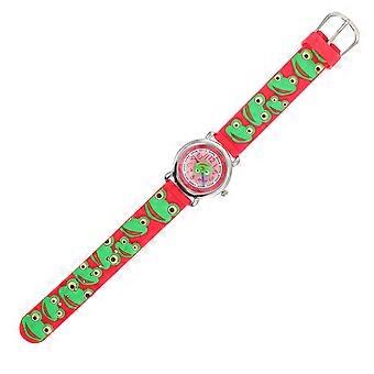 Montre à motif dessin animé pour enfants, montre-bracelet décorative 3D pour filles (1 pièce)
