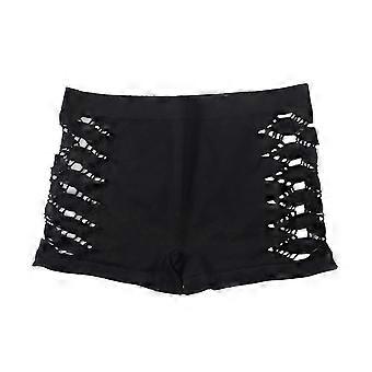 Womens Boy Shorts Underwear No Show Seamless Side Hollow Boxer Briefs Sexy Mid Rise1