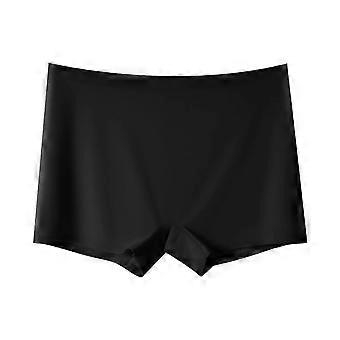 Slip Shorts for Under Dresses Anti Chafing Underwear Seamless Boyshorts Panties Ice Silk Under Shorts Safety Panties Black New