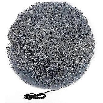 Plush Pet Heating Pad Cats And Dogs Electric Heated Blanket Pet Bed Winter Heating Mat(a)