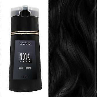 Nova Haarfärbemittel Shampoo, Nova Haar Instant Dye Shampoo, Haarfarbe Shampoo für Haare