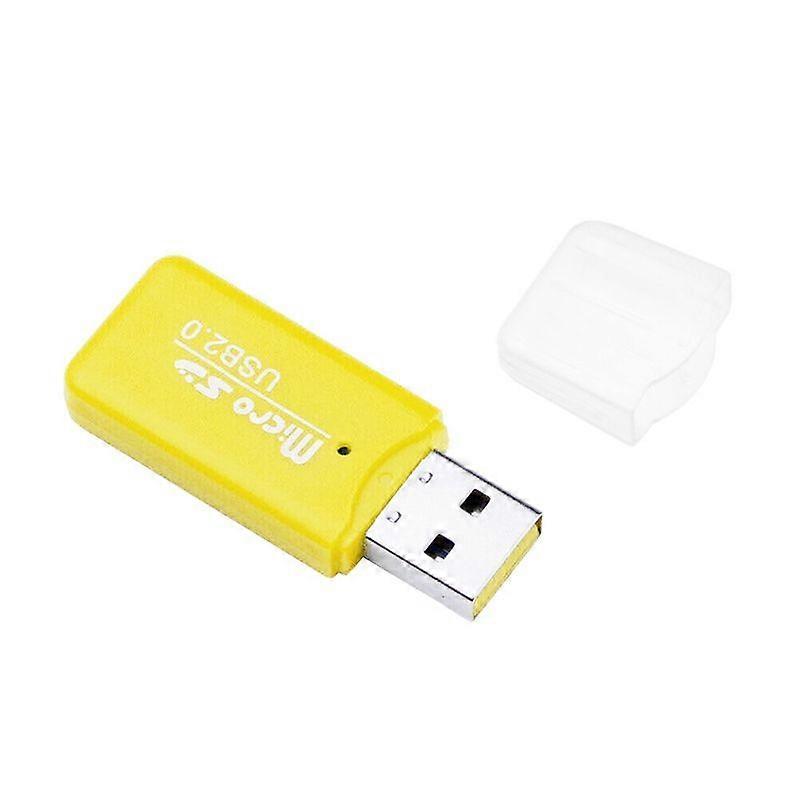 Mini Portable USB 2.0 TF Micro SD Memory Card Reader for PC Laptop Computer JIKAIX