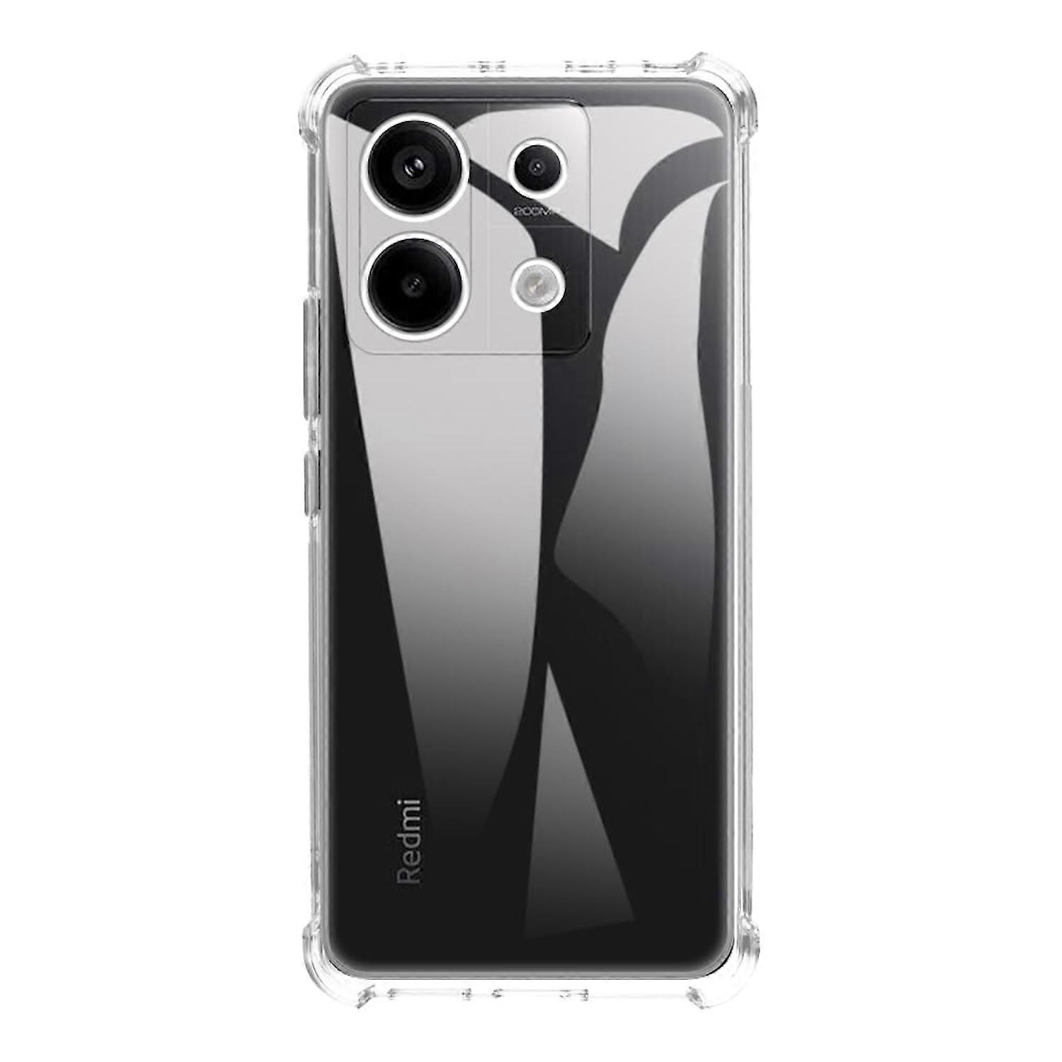 For Xiaomi Redmi Note 13 Shock TPU Protective Case Phone Cover Transparent