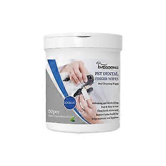 Yegbong pet tooth finger wipes for bad breath, tartar, yellow teeth, dog oral care finger mitt - yegbong pet tooth finger wipes for bad breath, tartar