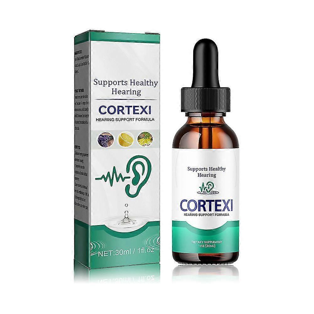 3-pack Cortexi Drops för öronhälsa och hörselstöd