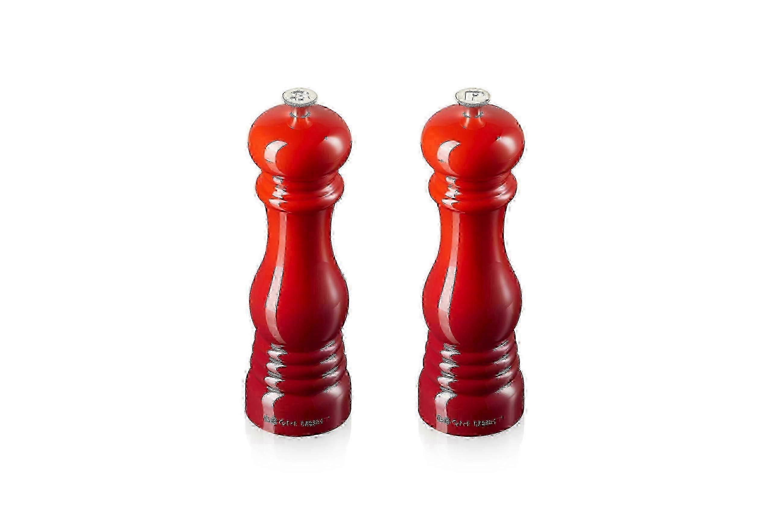 Conjunto de moedor de sal e pimenta cereja de cozinha de 8 polegadas