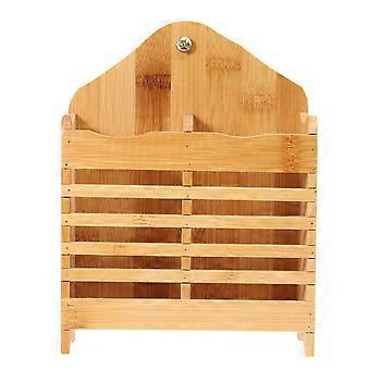 Bamboo Rabbit Feeder Rack for Grass Feeding Durable Pet Supply