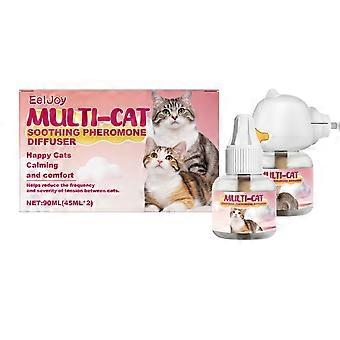 EelJoy Cat Soothing Diffuser Creates A Comfortable Environment To Soothe Uneasy Emotions And Is Suitable For Families With Multiple Pets
