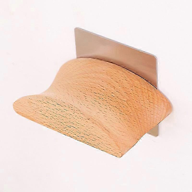 Wall-Mounted Headset Bracket Headset Hangers Game Headset Solid Wood Hangers