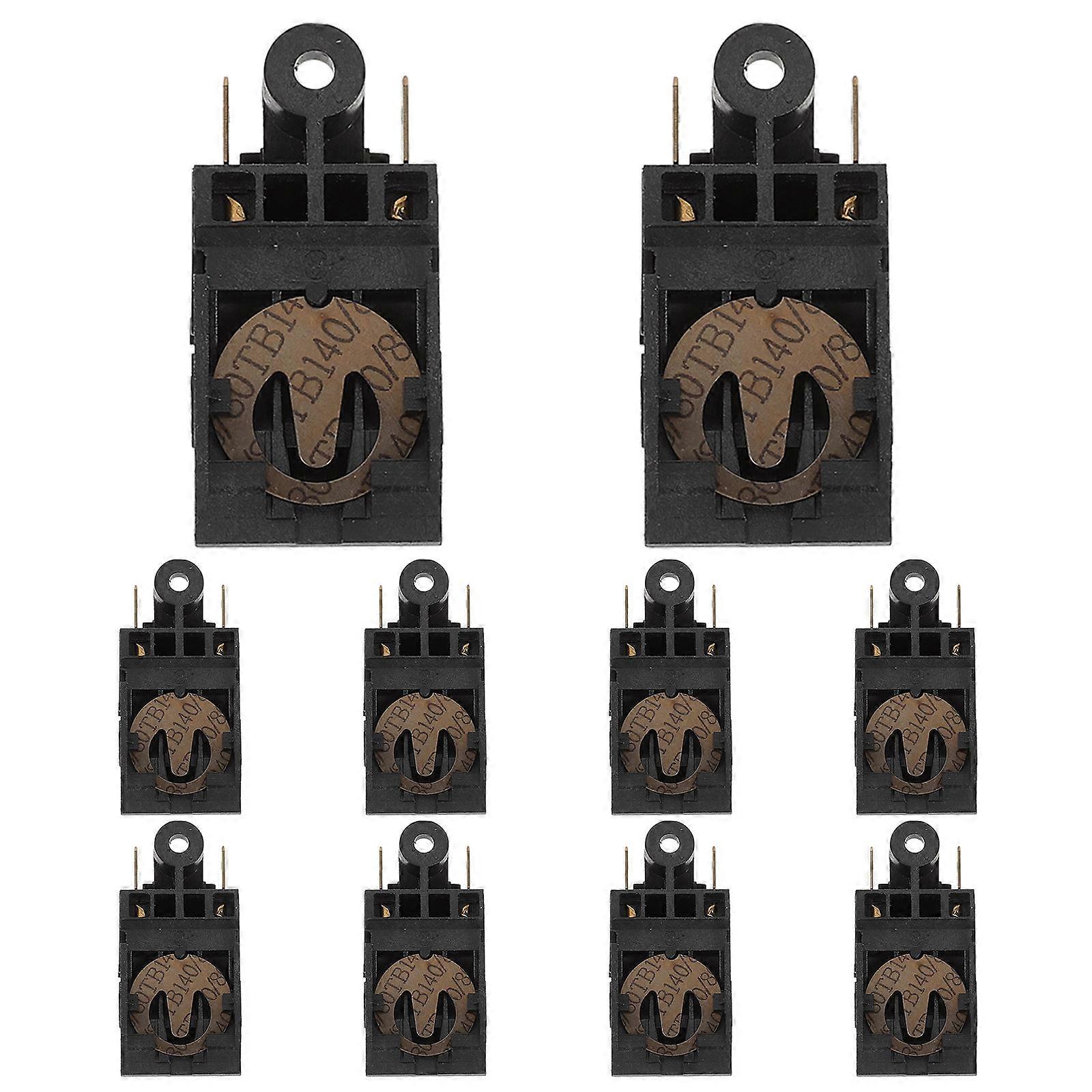 Thermostat Switch Replacement Temperature Control Appliance Automatic Power Off Compact 10Pcs