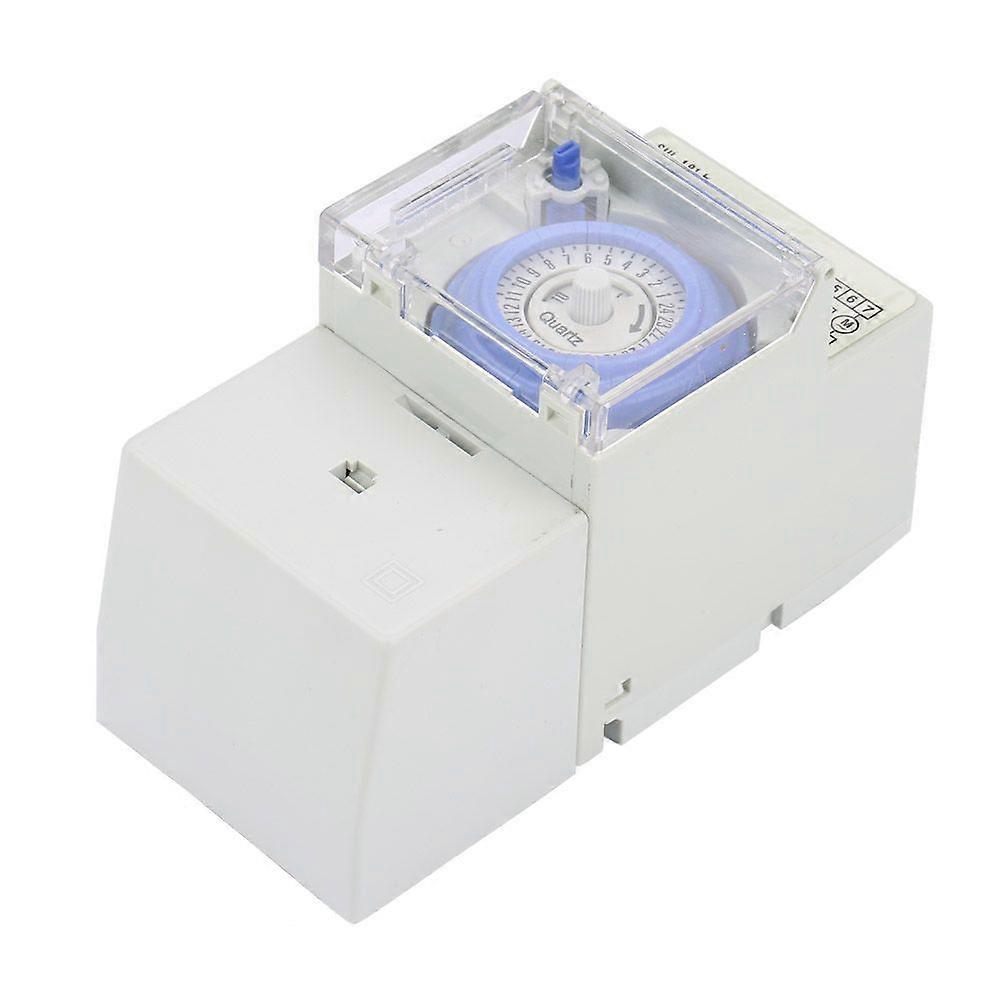 110-230v SUL181H 24 Hours Analog Mechanical Timer Manual/Auto Controller Time Switch