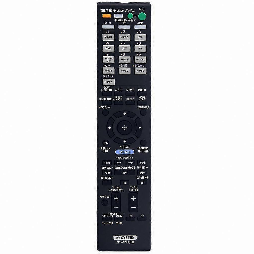 Remote Control for AV System Compatible with Sony RM-AAP040  XWD