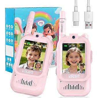 Video Walkie Talkies For Kids With Rechargeable Battery