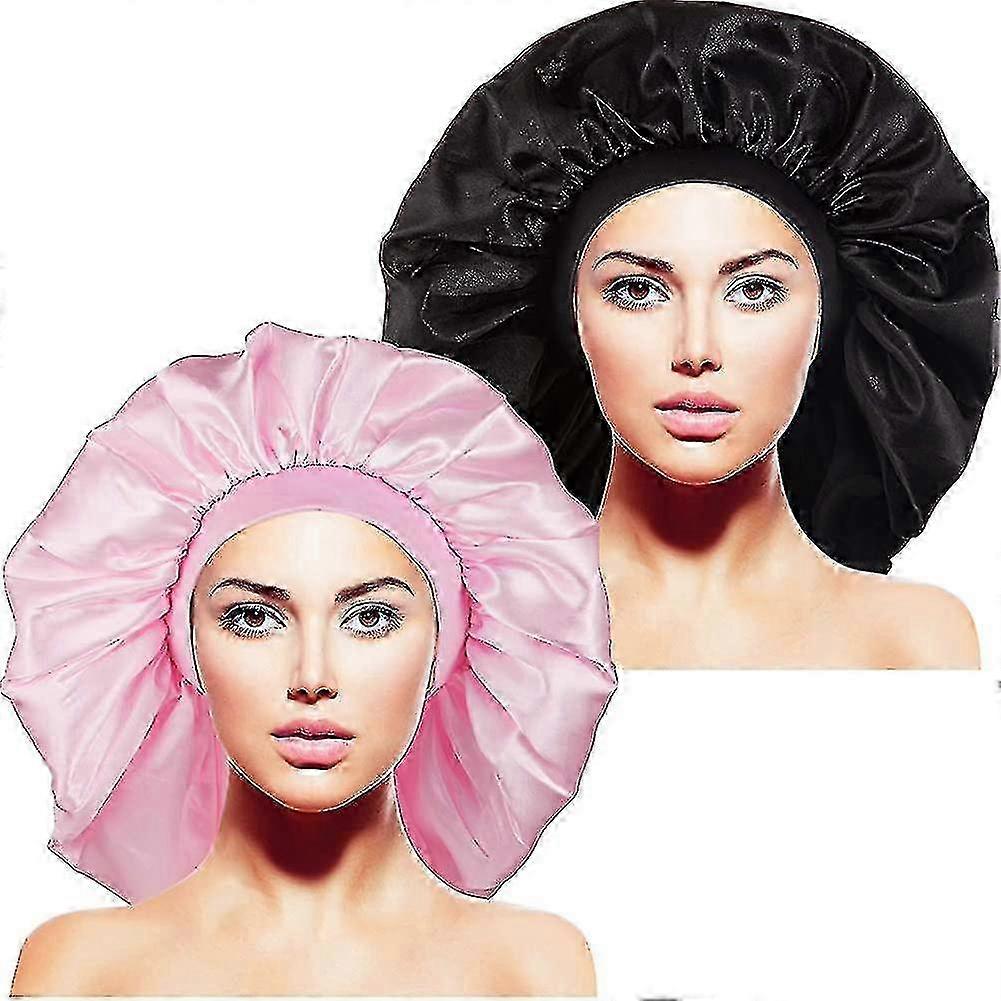 Satin Sleep Bonnet Extra Large Jumbo Cap