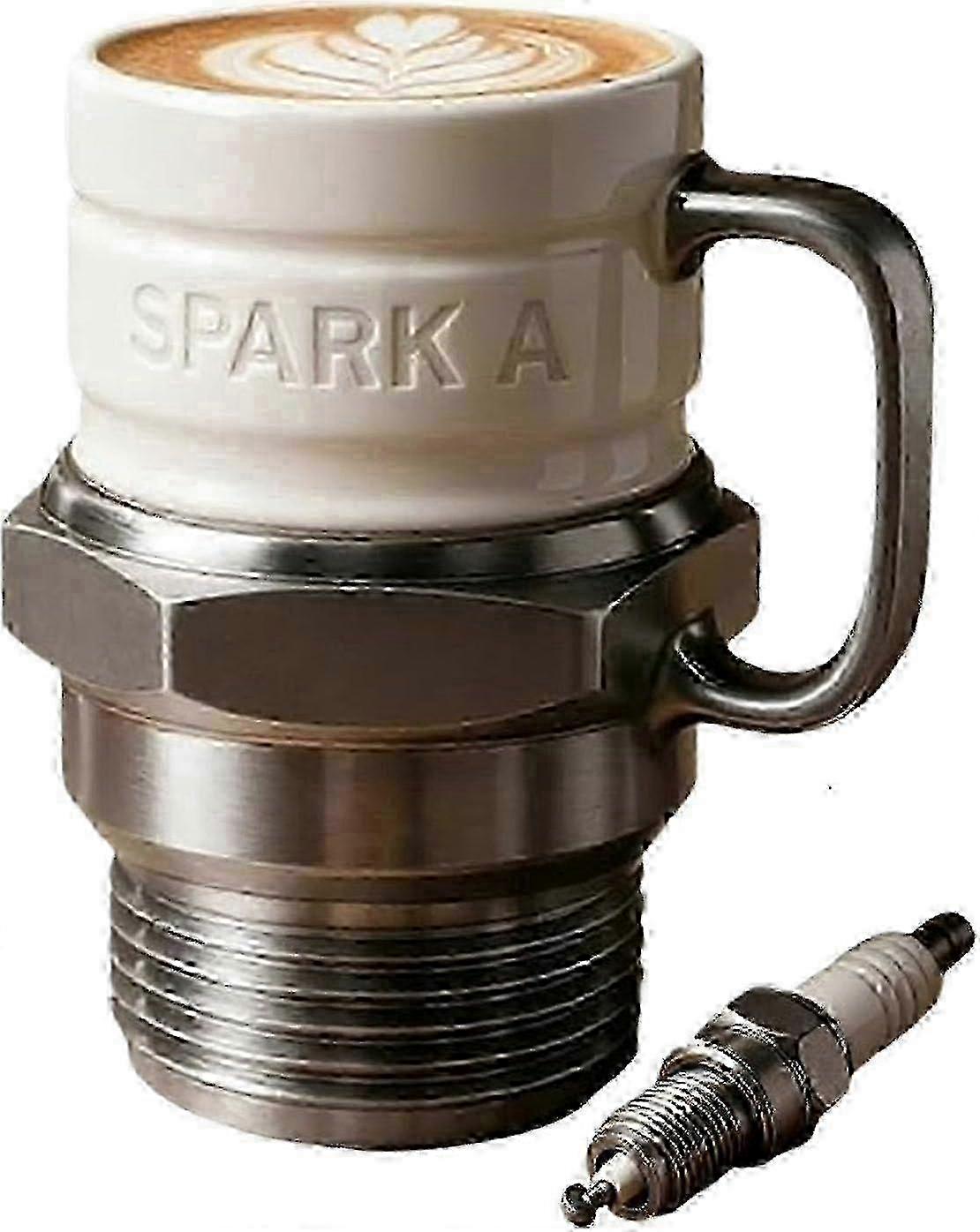 Mechanical Spark Plug Coffee Mug