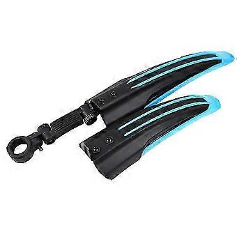 Durable Bike Mountain Bike Front Rear Quick Release Cycling Wings Mud Guard High-Strength Bike Parts (Sky Blue) FC