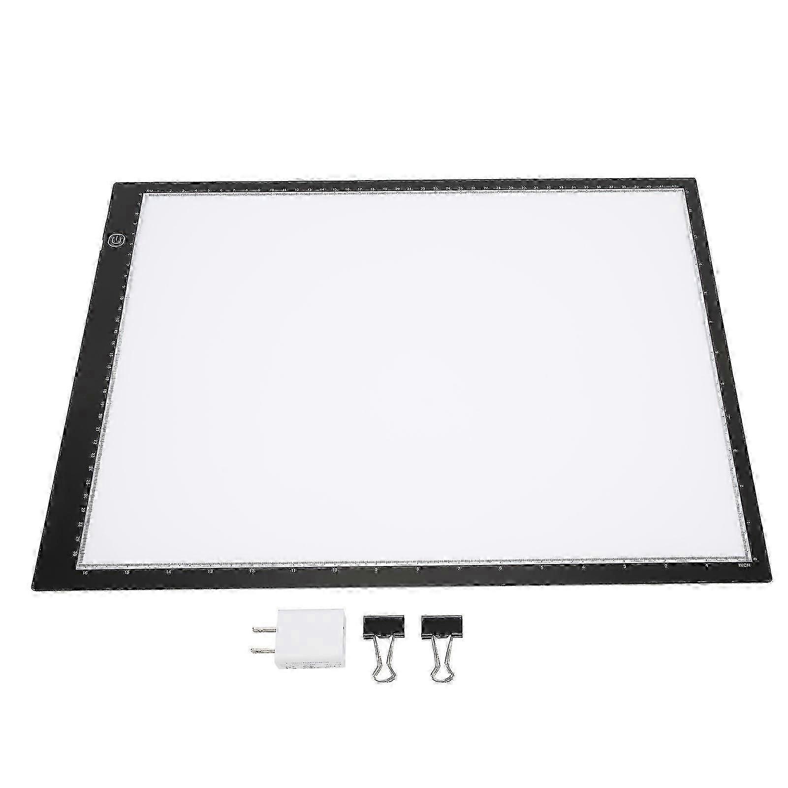 A3 Dimmable LED Light Box for Drawing & Tracing - USB-Powered, EU Plug (100-240V)