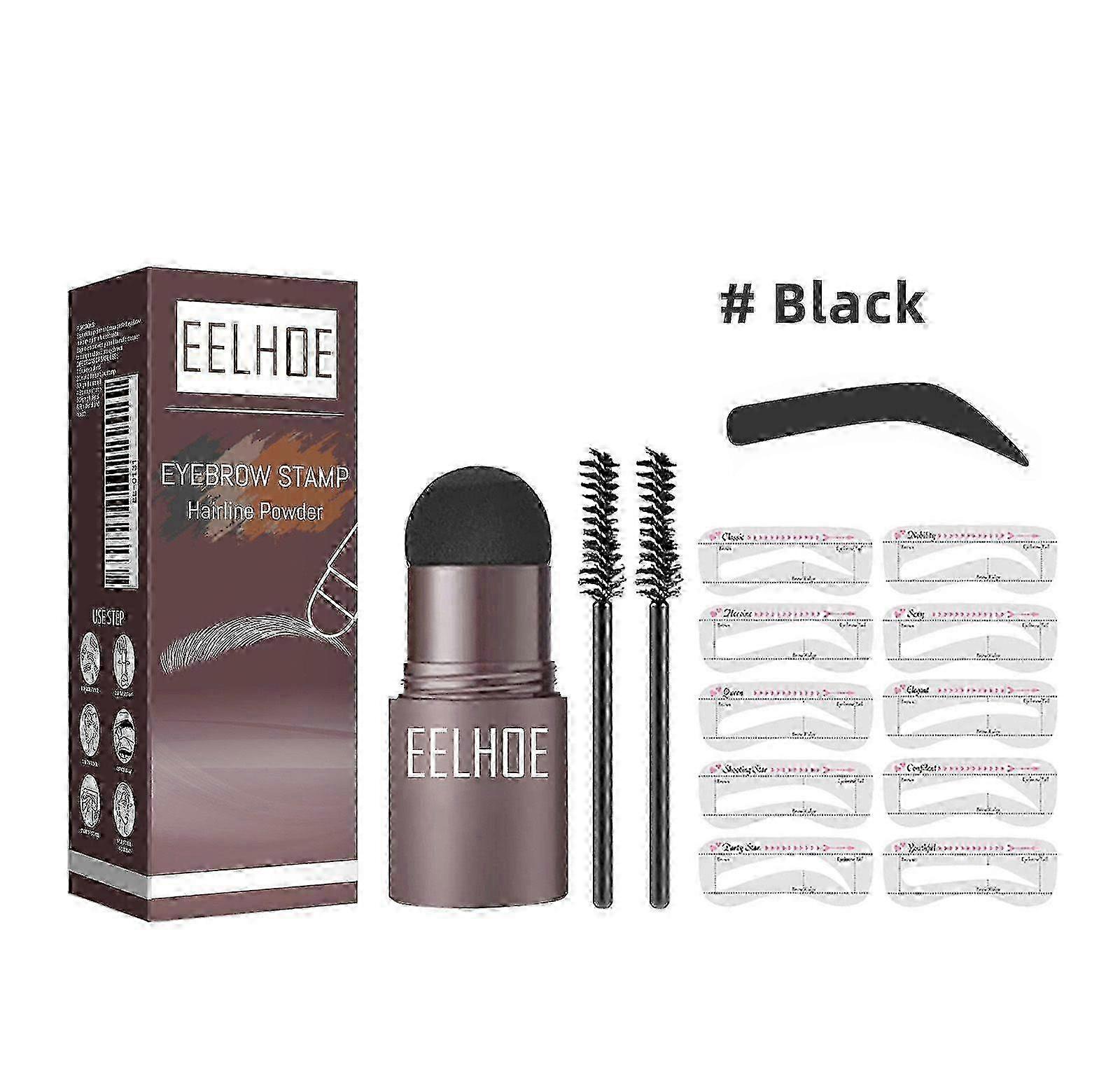 Waterproof Medium Brown Eyebrow Mold Easy, Natural, Quick LongLasting