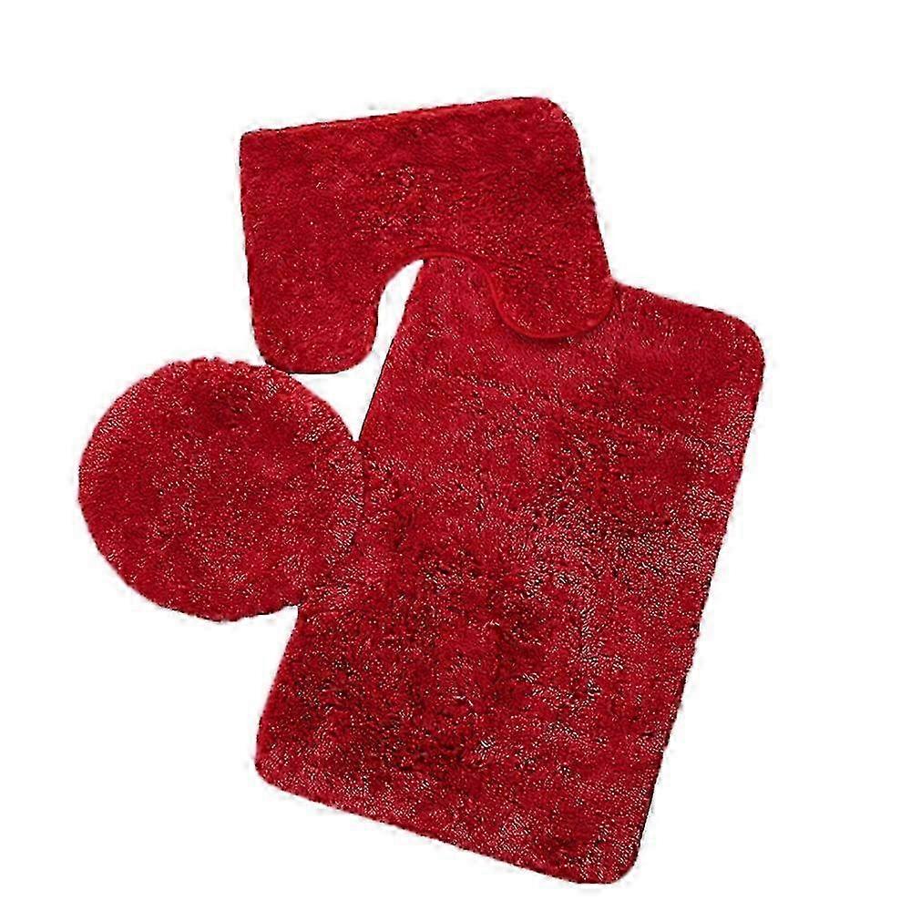 Soft Absorbent 3-Pc Bathroom Set