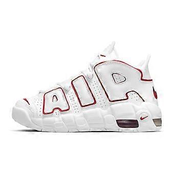 Nike Air More Uptempo 'White Varsity Red Outline' 2018/2021 GS DJ5988-100