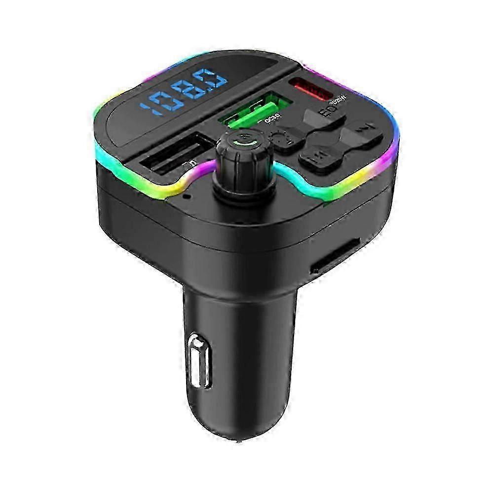 FM Transmitter Bluetooth 5.0 Dual USB