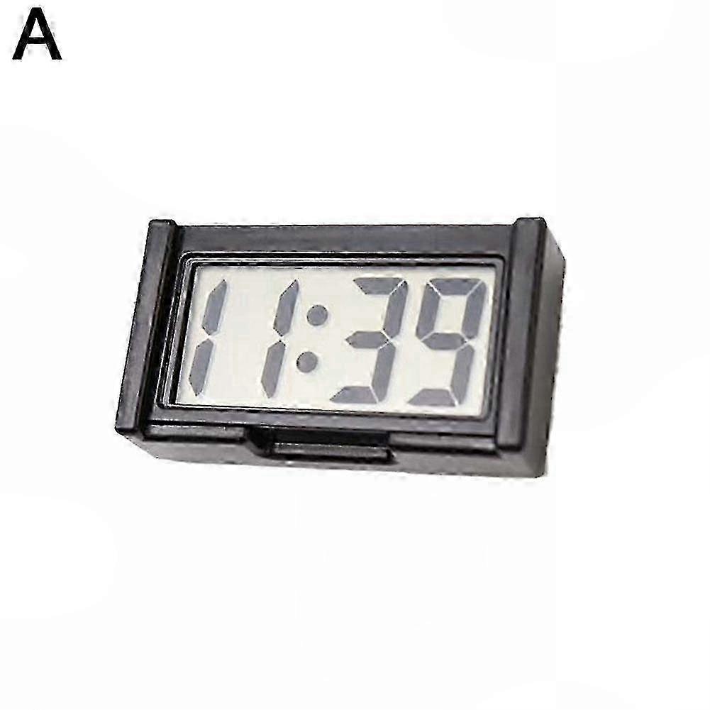 Car Dashboard Mini Digital Clock with Large Decorative Screen