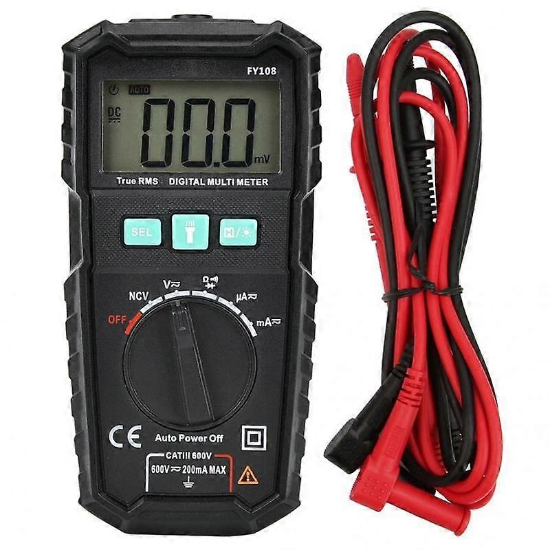 Mini Digital Multimeter Multimeter Multi-functional Portable Automatic Range Avometer Test Machine For Schools Experiment