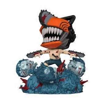 Officially Licensed Chainsaw Man Chainsaw Man Pop! Deluxe for Ages 3yrs +