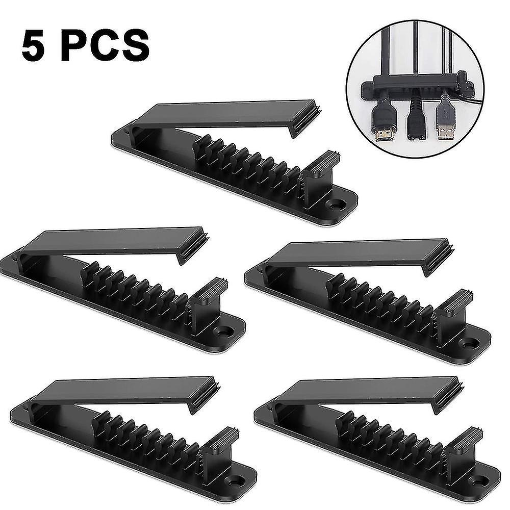 Cable Clips, 5 Pack Cord Organizer Charger Cable Management