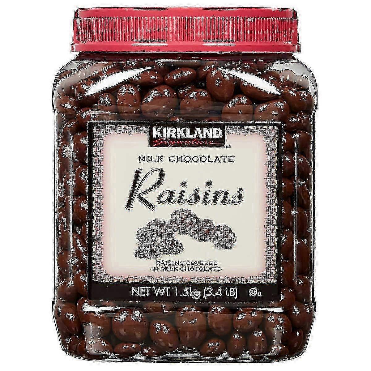 Kirkland Signature Raisins Pack, Milk Chocolate, 1 Ea