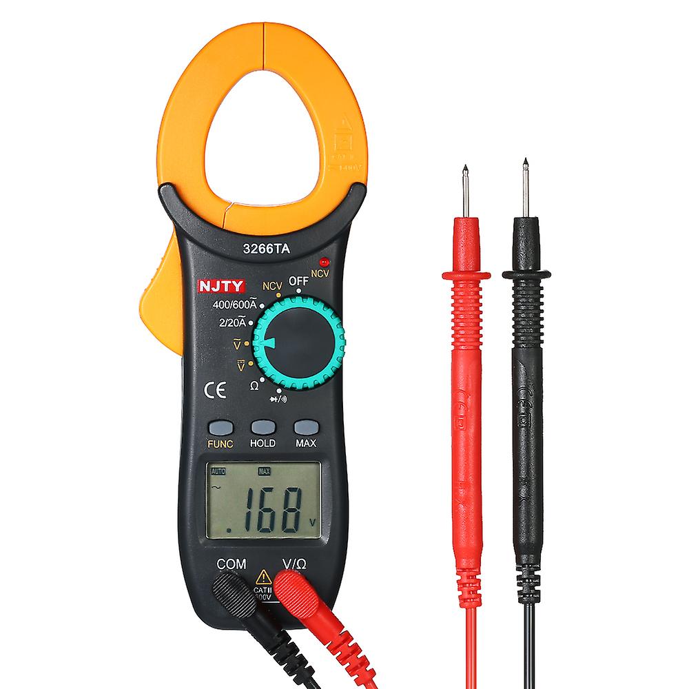Digital Clamp Meter 2000 Counts Auto Range Multimeter