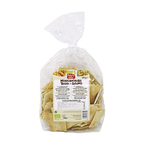 Mini Wheat Crackers with Sesame 250 g