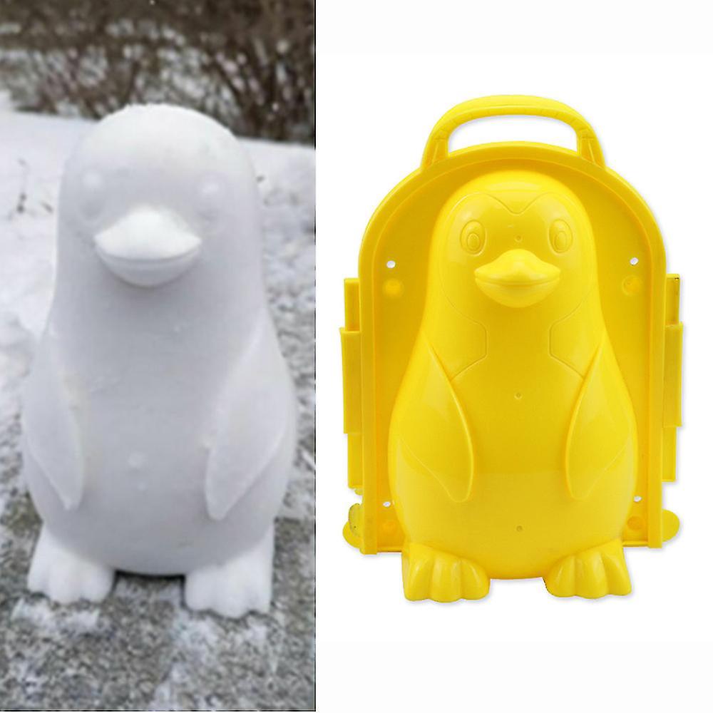 ペンギン雪の金型キッズ屋外スポーツ砂雪成型雪玉メーカー