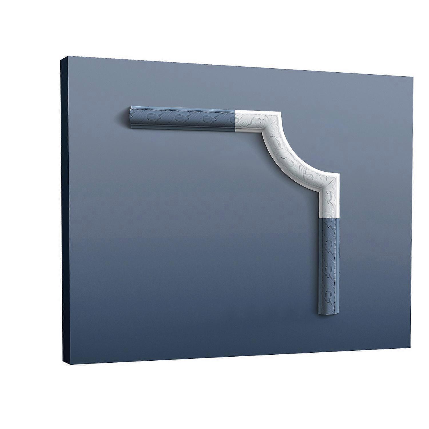 Orac Decor 1 x Corner element P101A LUXXUS white Purotouch® pre-primed lightweight, sturdy, dimensionally stable