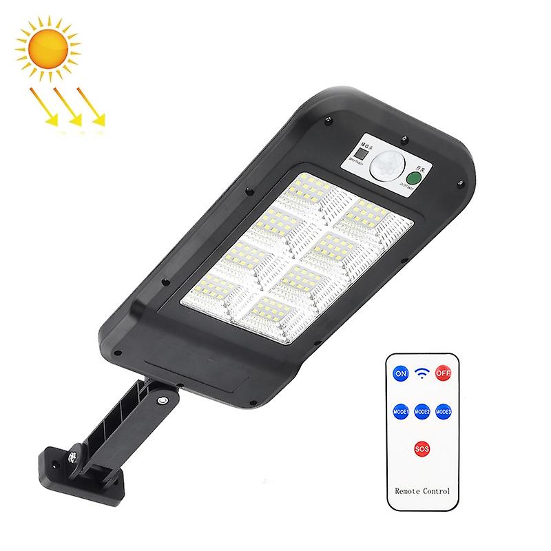 Outdoor Solar Wall Light 8 x 16LED With Remote Control