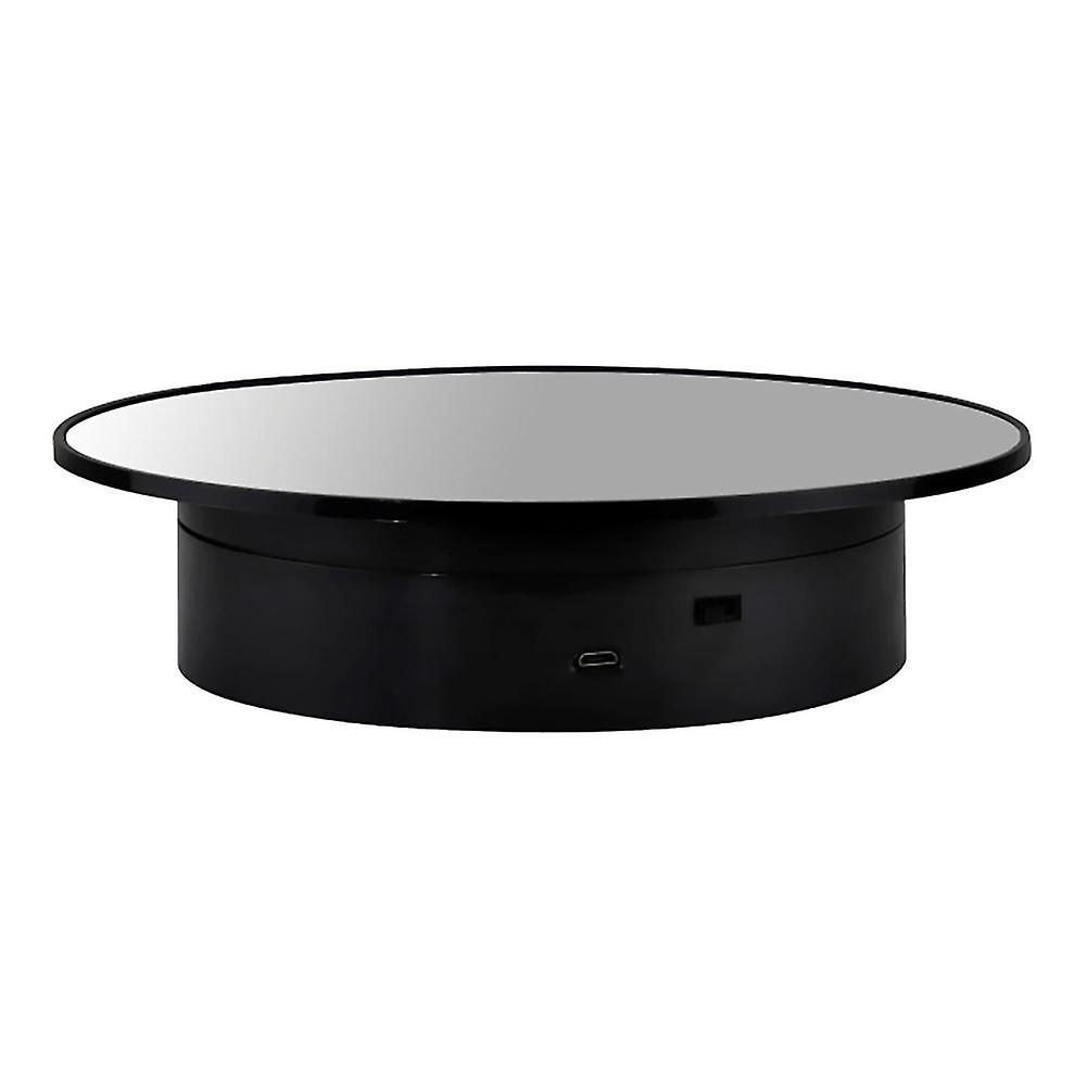 Display Stand 360 Degree Rotating Long Lasting Time Round Shape Electric Motorized Turntable Base For Photography