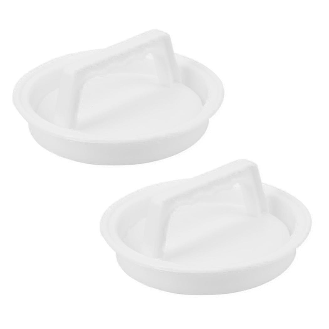 2 Hamburger Maker Burger Press Mold Vegetable Beef Pounder Kitchen Mould Craft