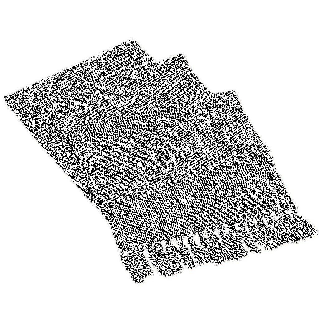 Cotton Linen Fringe Table Runner,woven Decorative Table Runners, Macrame Table Runner For Kitchen D