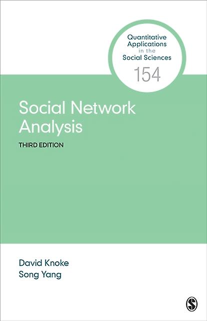 Social Network Analysis - Song Yang - Paperback - English Book - Research methods: general
