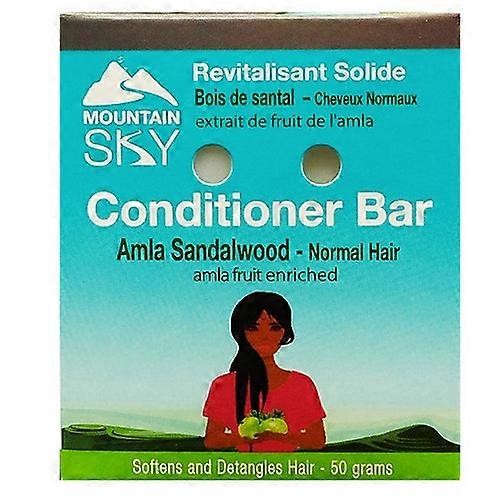 Mountain Sky Soaps Amla Sandalwood Conditioner Bar, 50 Grams