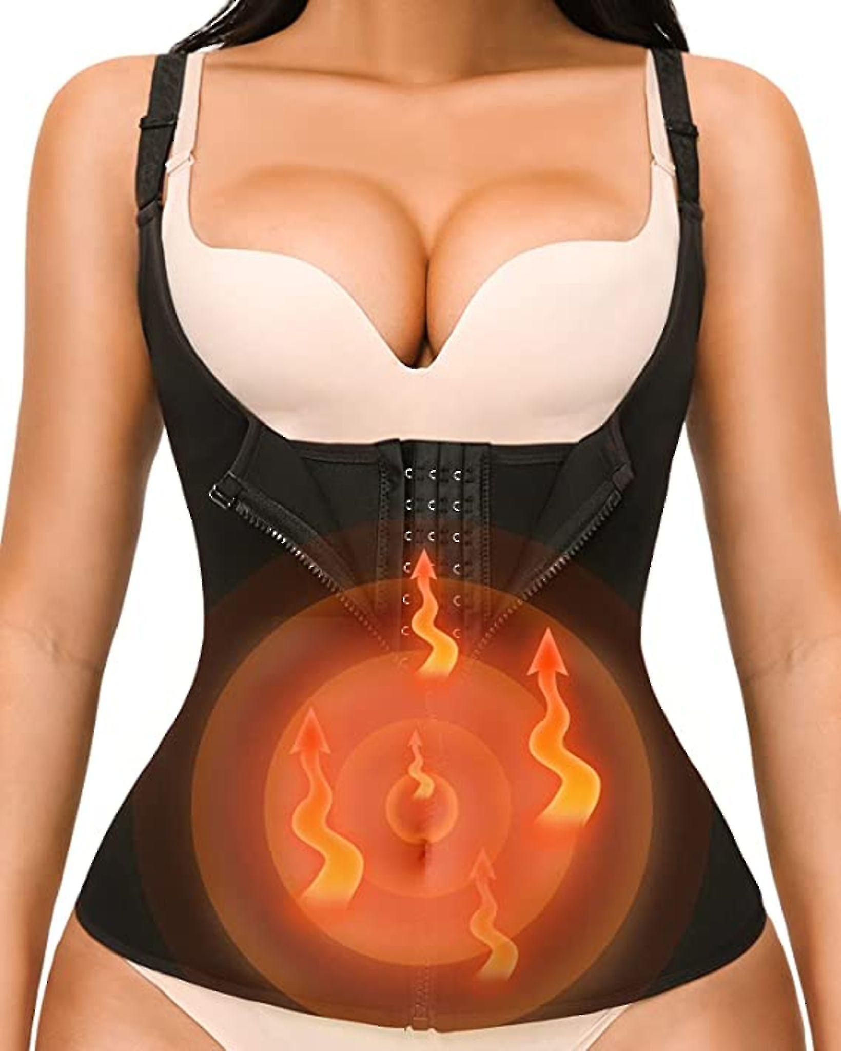 Corset Vrouwen Taille Trainer Figuur Shaping Abdominale Taille Shaper Zwart