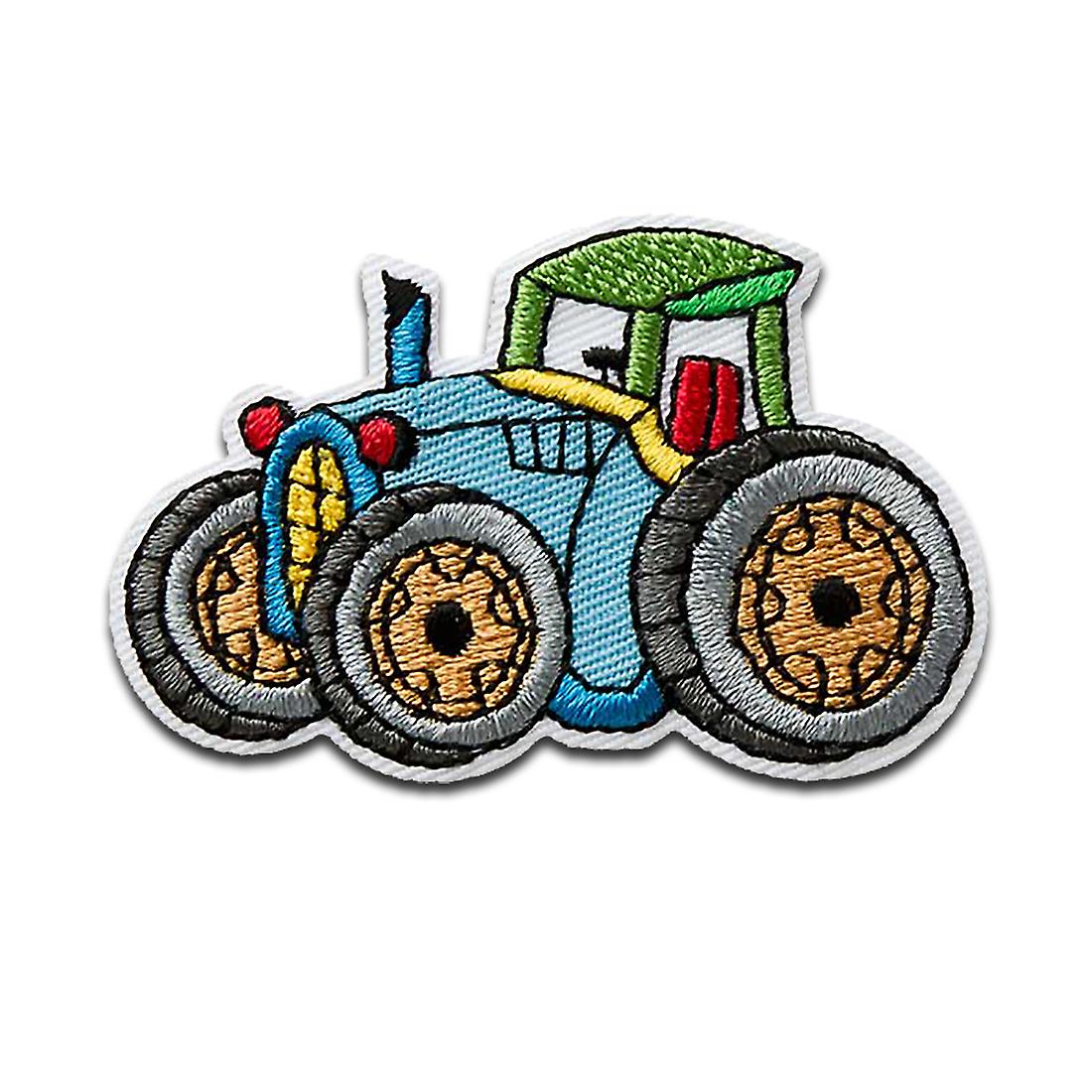 Tractor Kids - Patch, Iron-on patch, Iron on, Size: 5.3 x 3.3 cm