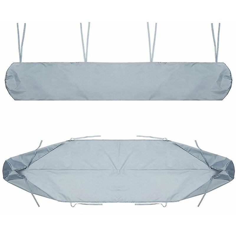 Patio Protective Canopy, Awning Dust Cover, Garden Canopy Waterproof Shelter (Grey, 2m)