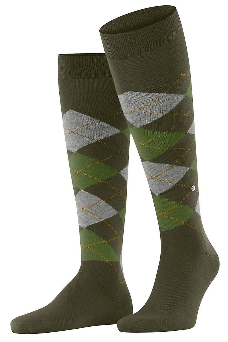 Burlington Edinburgh Knee High Socks - Forest Green